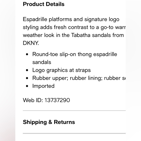 DKNY bright Pink women’s sandals in a size 6 M bought at Macy’s. - Picture 8 of 8